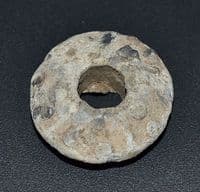 A good Late Saxon lead spindle whorl, North Yorkshire , SOLD