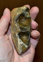 A good Lower Palaeolithic Unifacial flint hand axe, Harkstead, Suffolk. SOLD