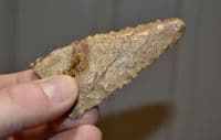 A good pair of finely worked Neolithic  Pre-Dynastic Egyptian partial flint sickles (EG6 & 7) SOLD