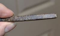 A good sized and excellent Roman craftsman's bronze chisel, Germany SOLD