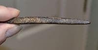 A good sized and excellent Roman craftsman's bronze chisel, Germany SOLD