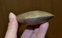 A good sized and superb Neolithic polished stone axe head from the Dordogne, France. SOLD
