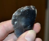 A good sized, well worked and attractive Neolithic flint knife / scraper, Holbrook, Suffolk. SOLD