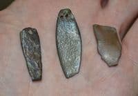 A great value group of 3 x Anglo Saxon bronze 