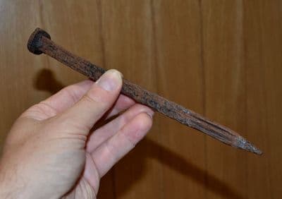 A huge 16th/17th Century hand forged Iron 