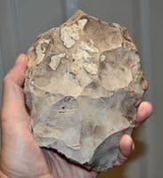 A huge, heavy and excellent Lower Paleolithic flint 