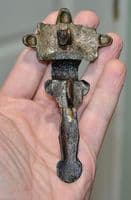 A huge, rare and superb Early Anglo Saxon Zoomorphic Cruciform bronze brooch, Lincolnshire. SOLD