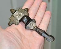A huge, rare and superb Early Anglo Saxon Zoomorphic Cruciform bronze brooch, Lincolnshire. SOLD