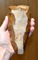 A Huge & Superb Neolithic flint Core hand axe, Le Grand Pressigny, France, [M.Chevais Coll.] SOLD