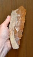A Huge & Superb Neolithic flint Core hand axe, Le Grand Pressigny, France, [M.Chevais Coll.] SOLD