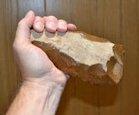 A Huge & Superb Neolithic flint Core hand axe, Le Grand Pressigny, France, [M.Chevais Coll.] SOLD