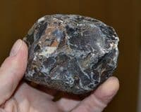 A large (0.7kg), rare & extremely early Lower Paleolithic Flint hammer stone, Happisburgh, SOLD