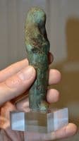 A large Ancient Egyptian, Third Intermediate Period mounted Ushabti figure, old collection. SOLD