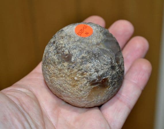 A large and excellent quality Neolithic flint hammer stone, Suffolk Ex.Simon Camm Collection. SOLD