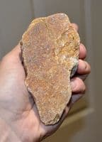 A large and heavy Lower Paleolithic chert Trihedral hand axe, Broom Pit, Devon/Dorset (N52)