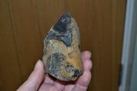 A large and heavy Lower Paleolithic flint 