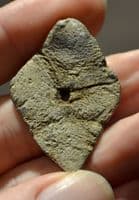 A large and impressive Medieval lozenge shaped personal lead seal from North Yorkshire. SOLD