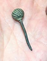 A large and pleasant Anglo Saxon Cloak Pin head found in Yorkshire. SOLD