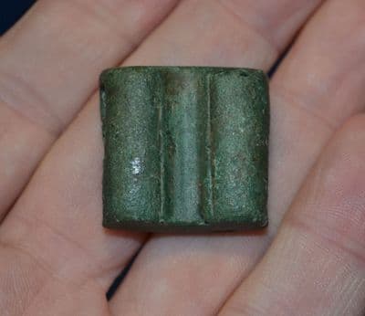 A large and pleasant Celtic bronze Horse harness strap mount, British