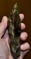 A large and superb quality Mesolithic Tranchet Hand Axe, Essex, [Ex. Simon Camm Collection] SOLD