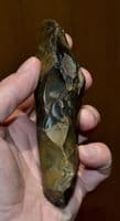 A large and superb quality Mesolithic Tranchet Hand Axe, Essex, [Ex. Simon Camm Collection] SOLD