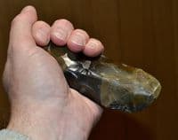 A large and superb quality Mesolithic Tranchet Hand Axe, Essex, [Ex. Simon Camm Collection] SOLD
