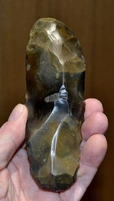 A large and superb quality Mesolithic Tranchet Hand Axe, Essex, [Ex. Simon Camm Collection] SOLD