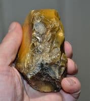 A large, excellent and attractive Lower Paleolithic  Hammer stone from Whitlingham, Norfolk. SOLD