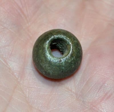A large, excellent and rare Late Bronze Age bronze bead, Buckinghamshire. SOLD