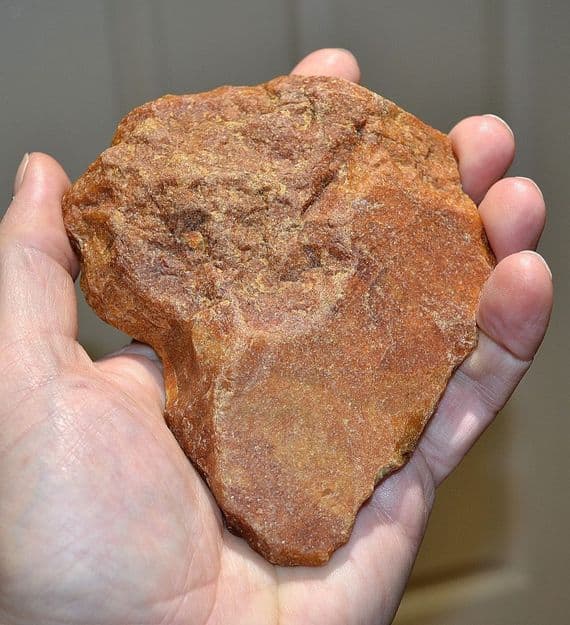 A large & excellent Lower Paleolithic Chert hand axe / chopper, Broom Pit, Devon / Dorset (N58) SOLD
