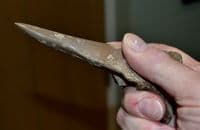 A large & extremely rare Late Neolithic-Early Bronze Age Bone Awl, Swiss Lake Villages. SOLD