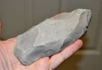 A large, heavy and scarce Mesolithic Swedish flaked stone axe, Gothenburg (N24) SOLD