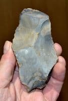 A large & nicely worked Mesolithic Tranchet Hand Axe, Hellesdon, Norfolk. SOLD