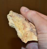 A large & pleasant early Paleolithic flint scraper tool, Elveden, Suffolk.