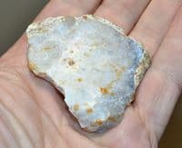 A large & pleasant Neolithic cortex backed flint scraper tool, Woodhenge, Salisbury Plain (N60) SOLD