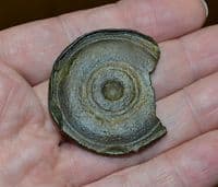 A large, scarce and impressive Early Anglo Saxon Saucer brooch, Kent. SOLD