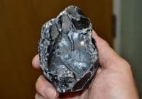 A large, scarce, extremely early Lower Palaeolithic flint 