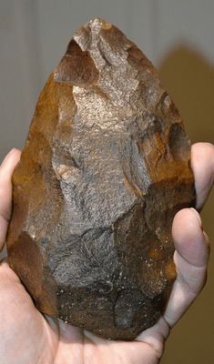 A large, superb and attractive Mid-Late Paleolithic 