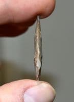 A large & superb Late Neolithic / Early Bronze Age flint Barbed & tanged arrowhead, Leics. SOLD