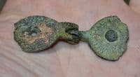 A large & unusual Medieval bronze horse pendant & hanger, Norfolk. SOLD