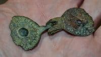 A large & unusual Medieval bronze horse pendant & hanger, Norfolk. SOLD