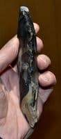 A large & very nicely worked Neolithic flint axe, Holme Beach, North Norfolk.