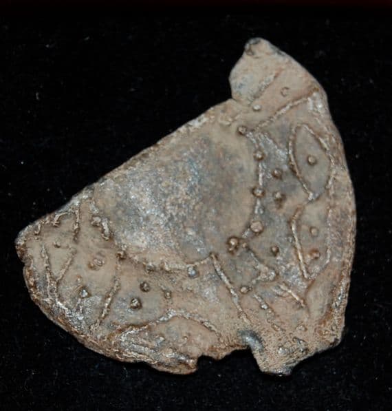 A major segment of a Byzantine period ladies lead vanity mirror