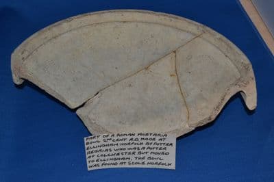 A major segment of large and heavy Roman 