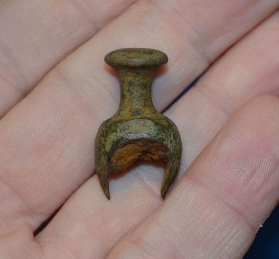 A nice Celtic Bronze stirrup mount / fitment, British. SOLD