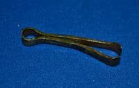 A nice pair of Roman bronze tweezers from a small cosmetic set. SOLD