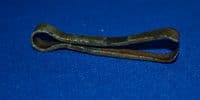 A nice pair of Roman bronze tweezers from a small cosmetic set. SOLD