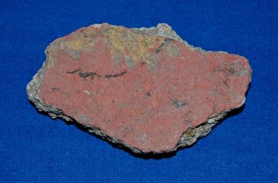 A nice segment of Roman painted wall plaster (Fresco), Villa site in Cambridgeshire, excavated 1965 (No.2) SOLD