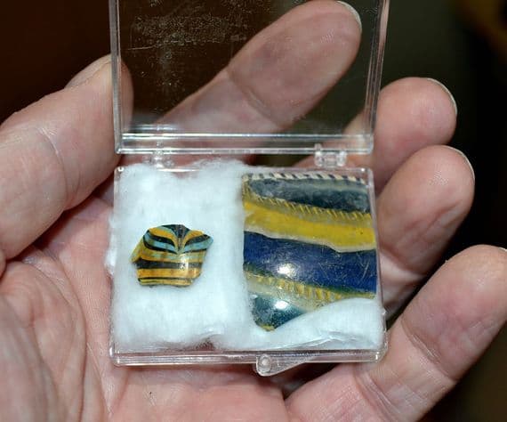 A pair of extremely rare Romano-Egyptian 