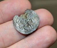 A pair of ornate and scarce Early Byzantine bronze 
